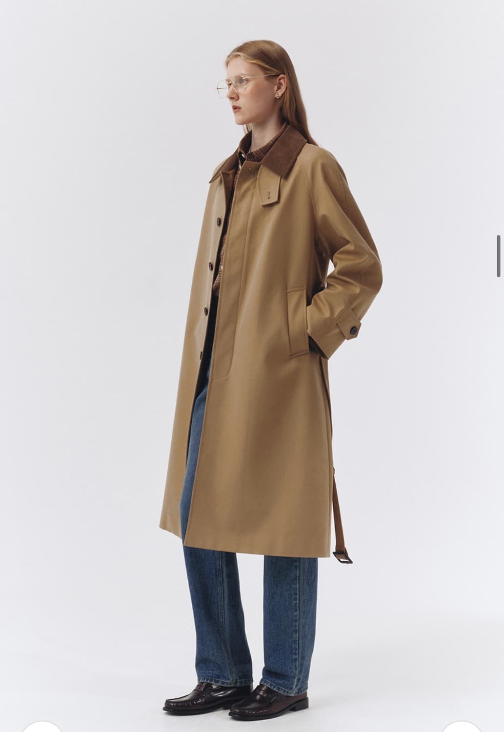 [새 상품] Dunst(던스트) 유니섹스 클래식 발마칸 트렌치 코트 상품이미지2