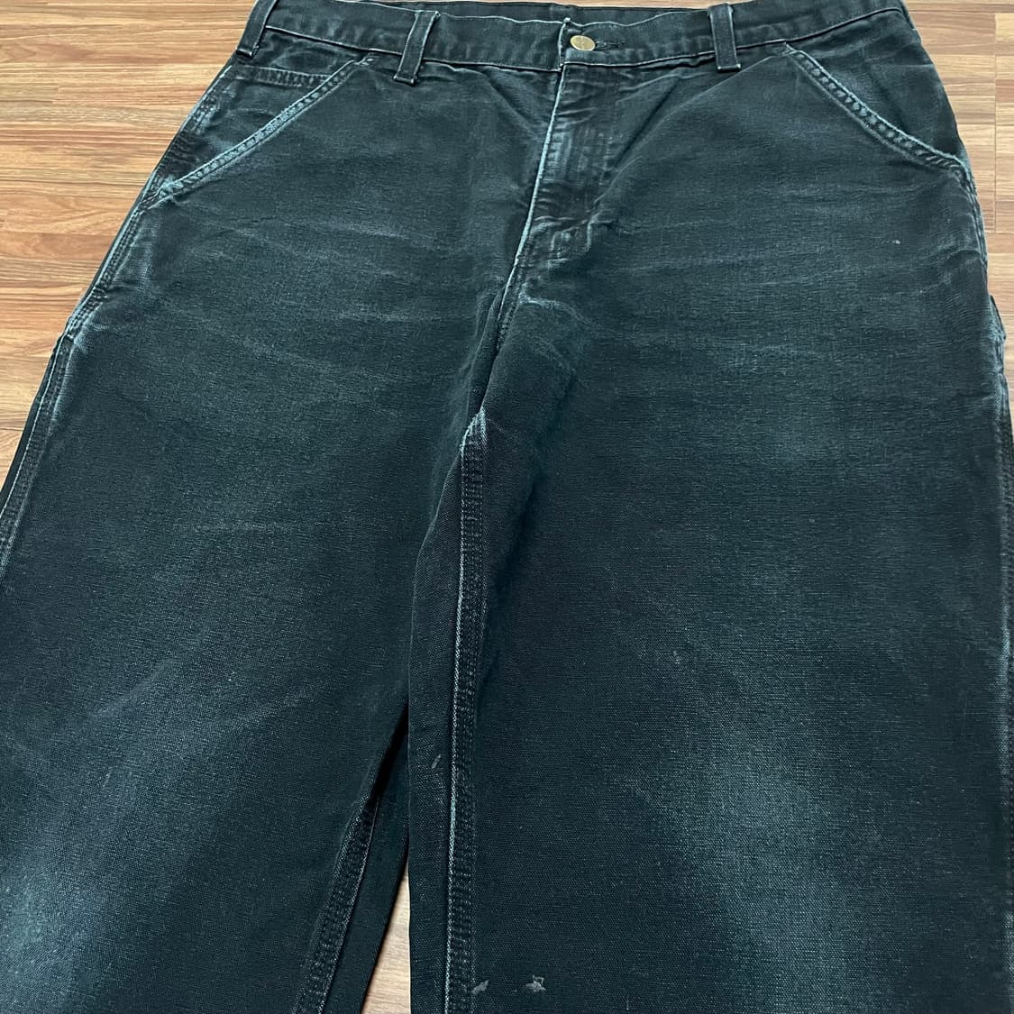 칼하트 싱글니 b11 블랙 카펜터 워크팬츠 34 상품이미지2