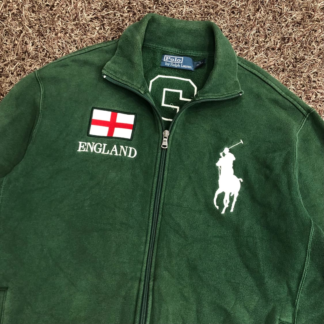 폴로 랄프로렌 빅포니 잉글랜드 코튼 집업 자켓 상품이미지2