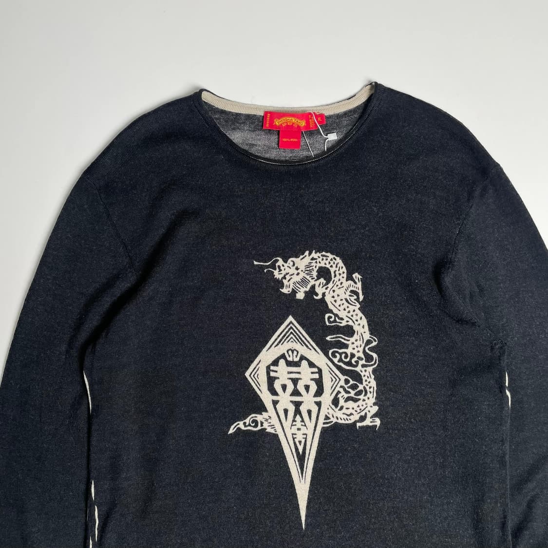 Shanghai tang 드래곤 울 100 니트 상품이미지2