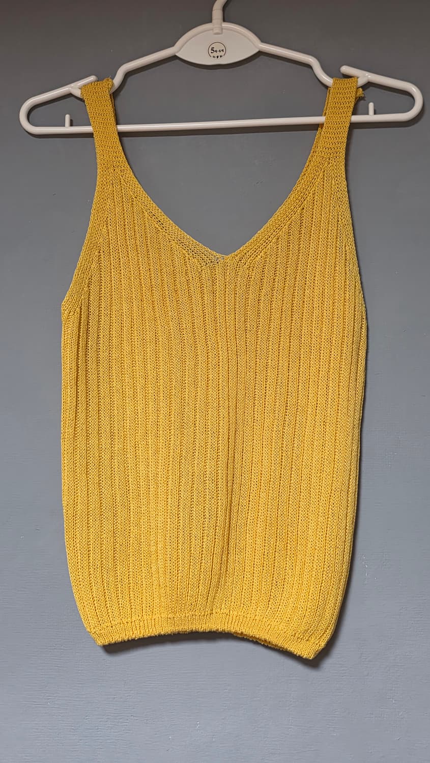 빈티지 니트 슬리브리스 상품이미지1