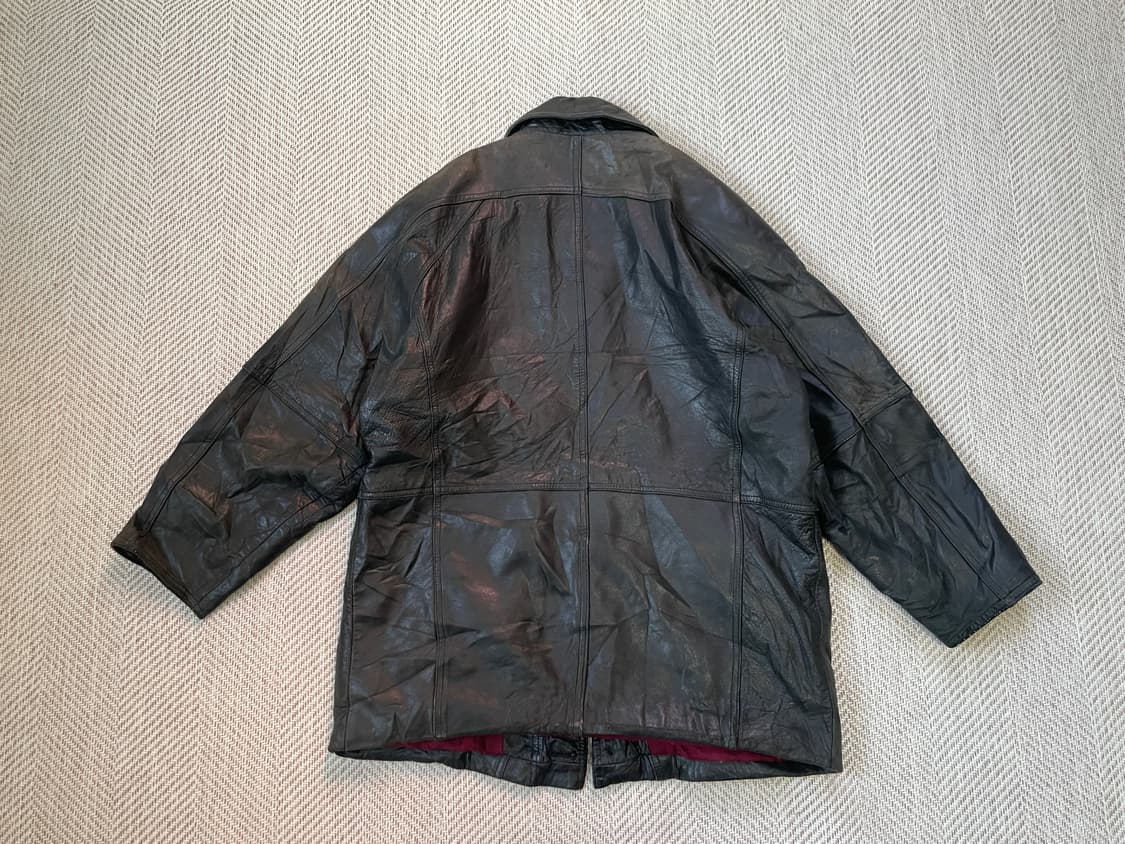 8~90s  WNICHESER 양가죽 헌팅 자켓 J03394 상품이미지3