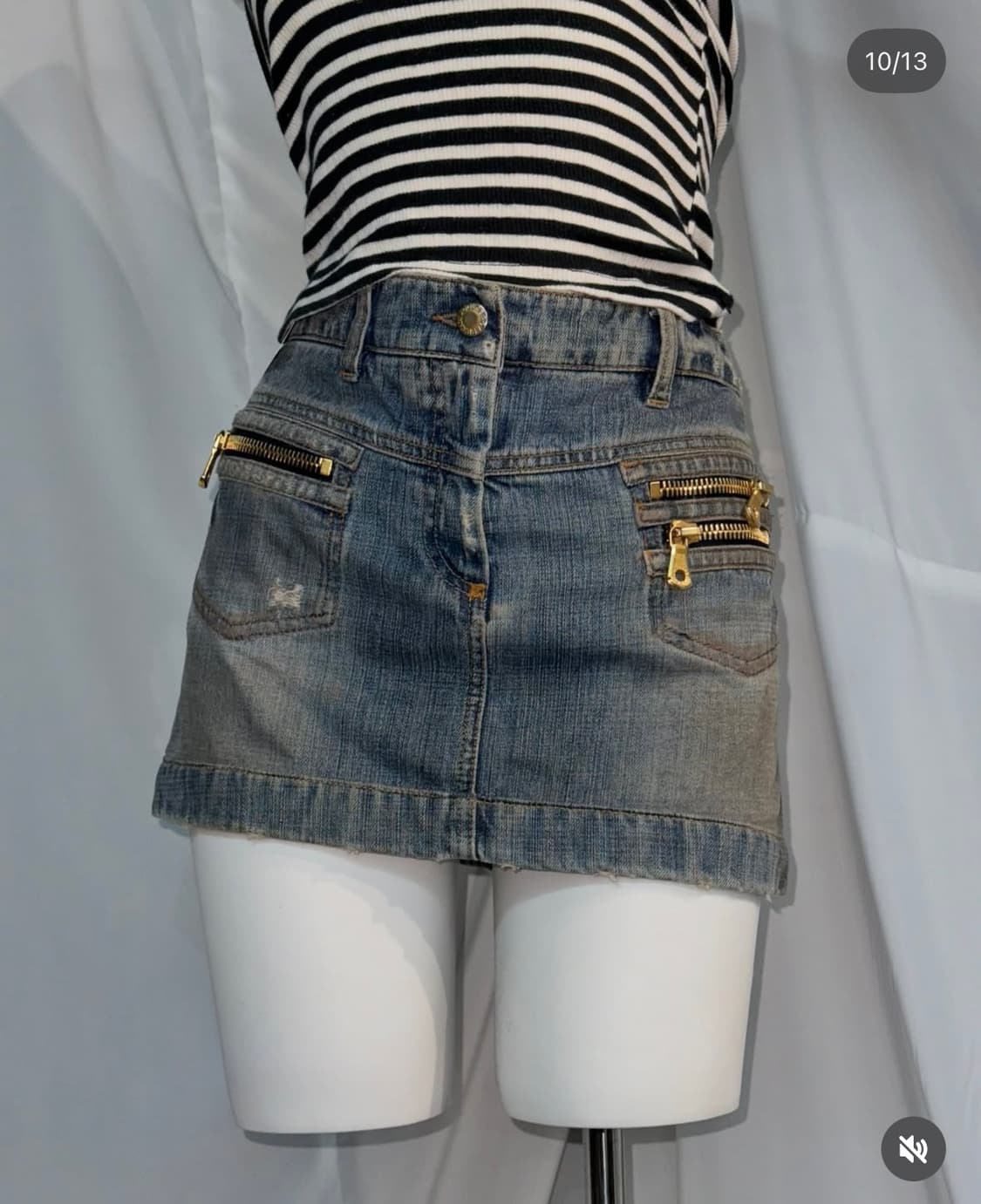 Cecil Mc Bee 청자켓 돌체앤가바나 청치마 코디 세트 상품이미지7