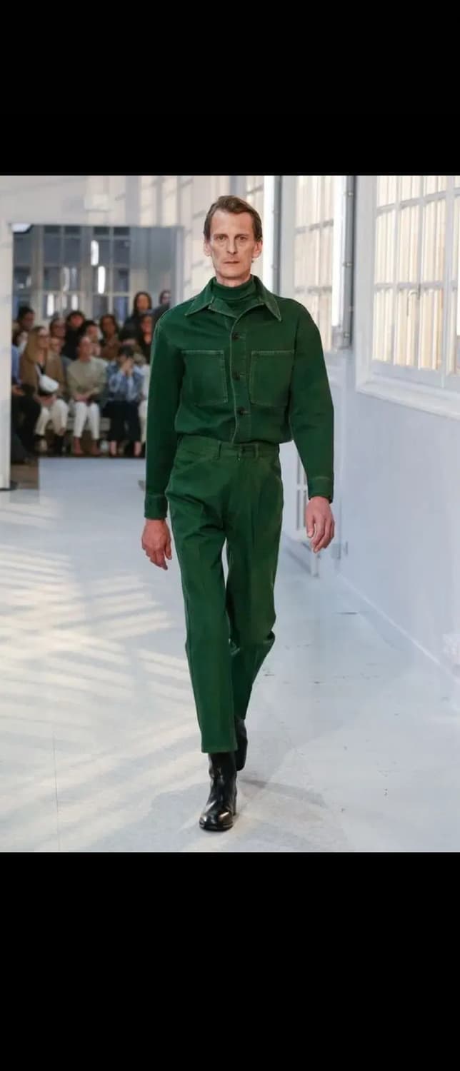 르메르 19fw 클로버 그린 데님 셋업 52 상품이미지1