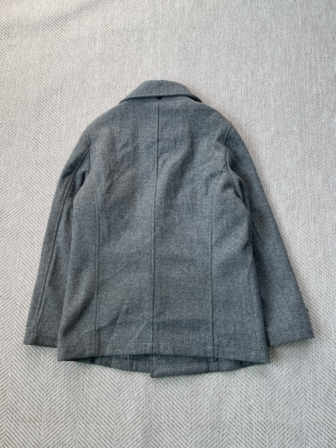 빈티지 더블 브레스티드 그레이 피코트  J03686 상품이미지5