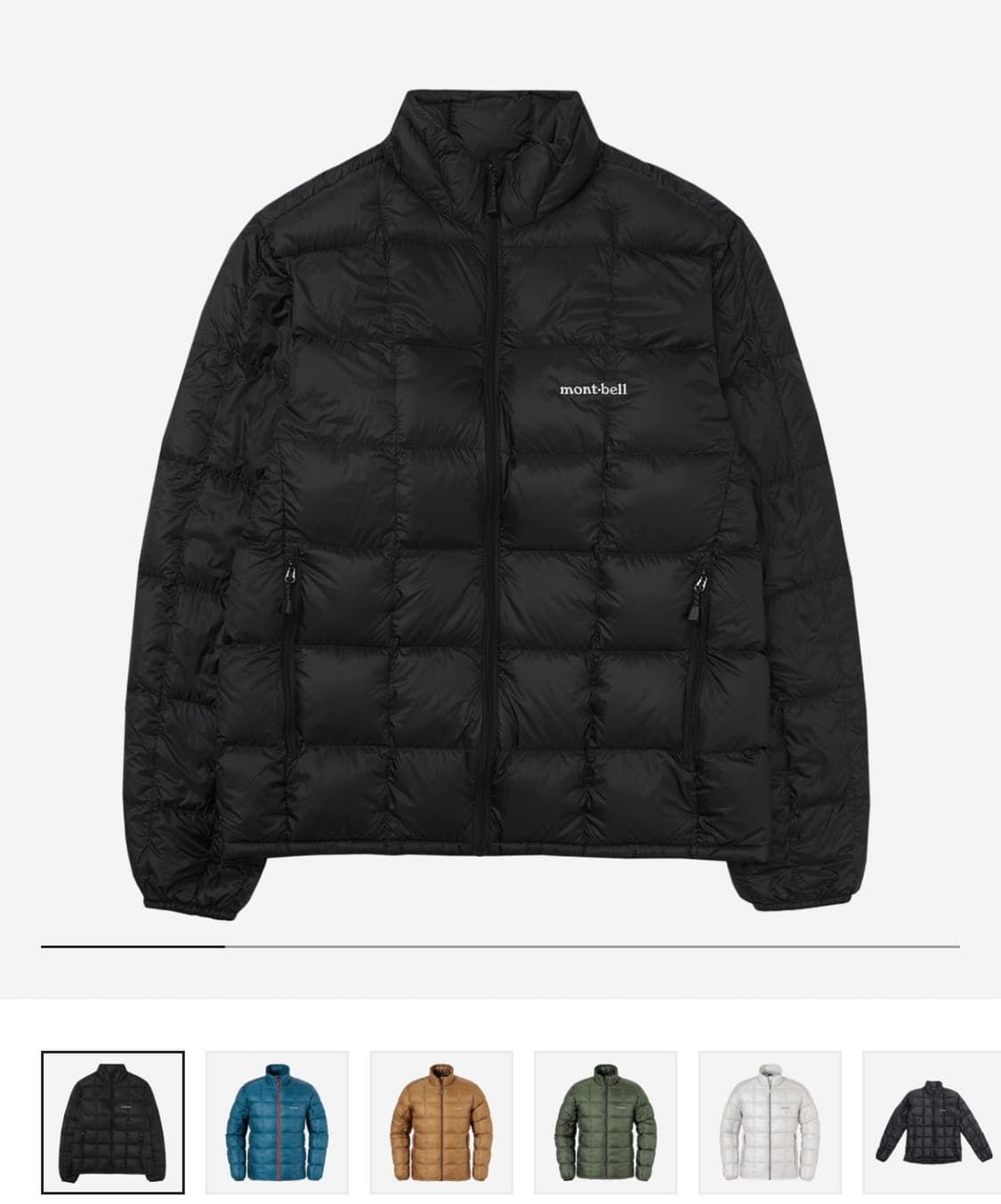 몽벨 슈페리어 경량패딩 L 상품이미지1