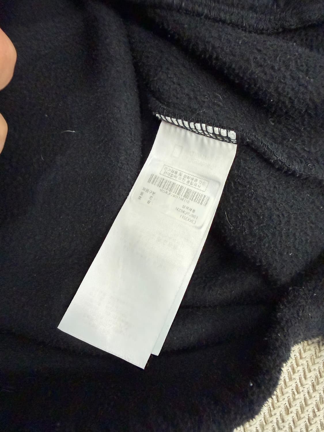 정품) 내셔널지오그래픽 플리스 후리스 집업 XXL 상품이미지8