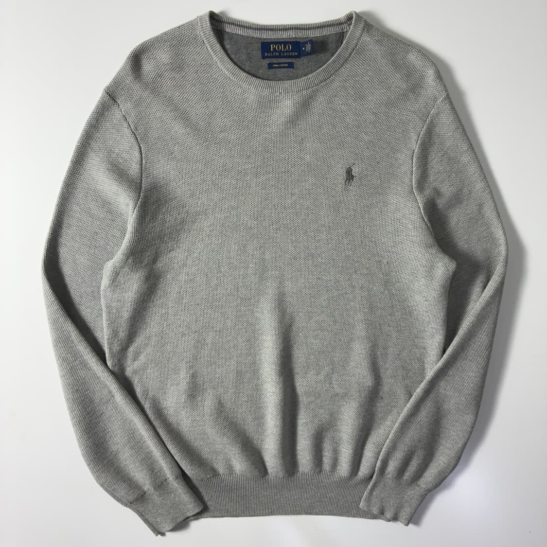 Polo 폴로 랄프로렌 신형 멜란지그레이 라운드 니트 상품이미지1