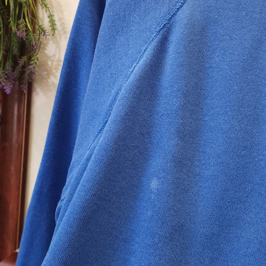 90s 헤인즈 빈티지 스웻셔츠 플레인 스웻셔츠 페이딩 블루 xl 상품이미지7