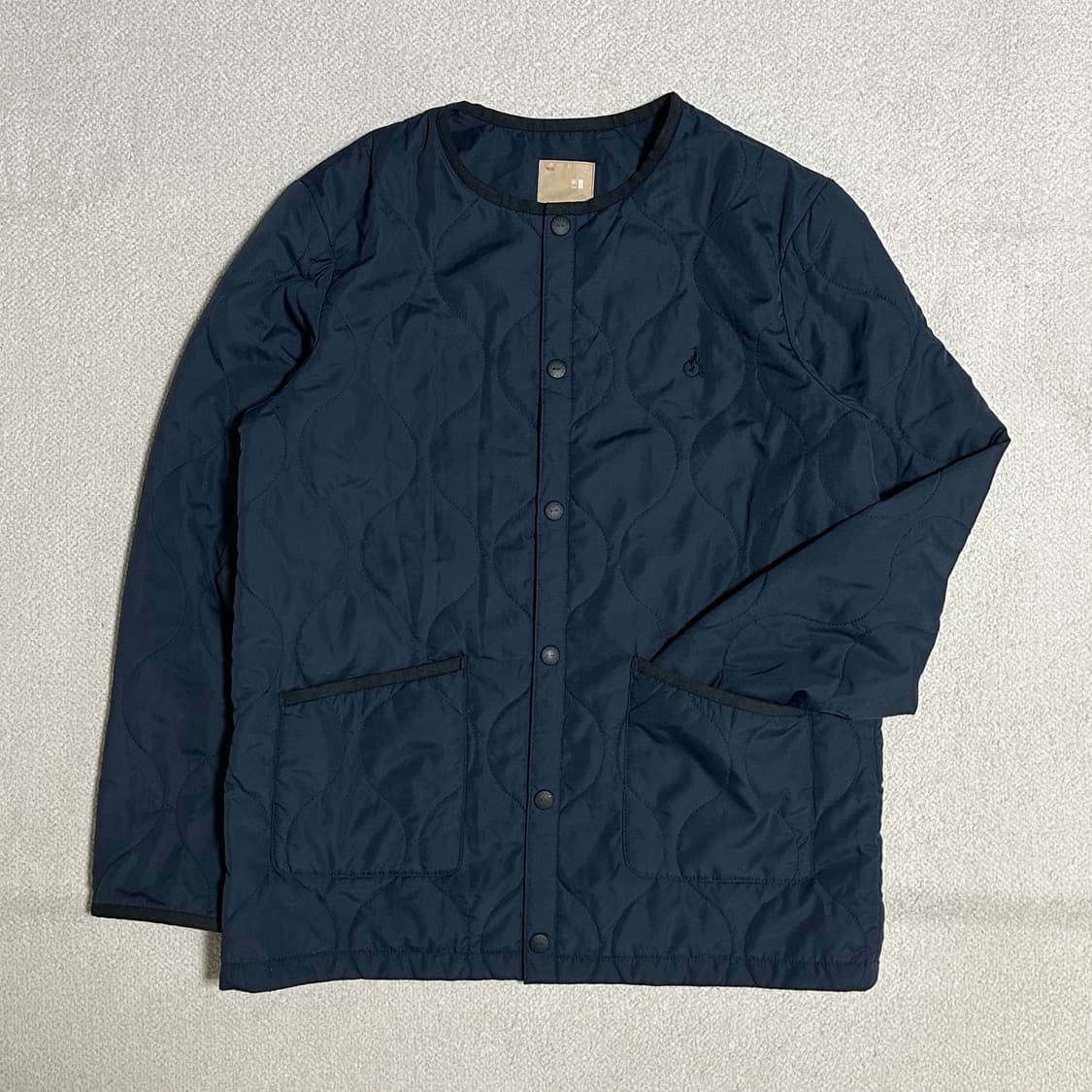 빈폴 키즈 파이핑 라운드 쇼트 퀄팅 점퍼 상품이미지1