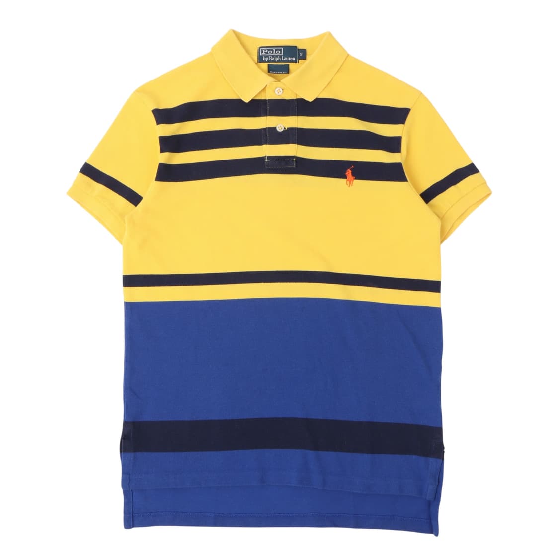폴로 랄프로렌 옐로우스트라이프 pk 티셔츠 상품이미지1