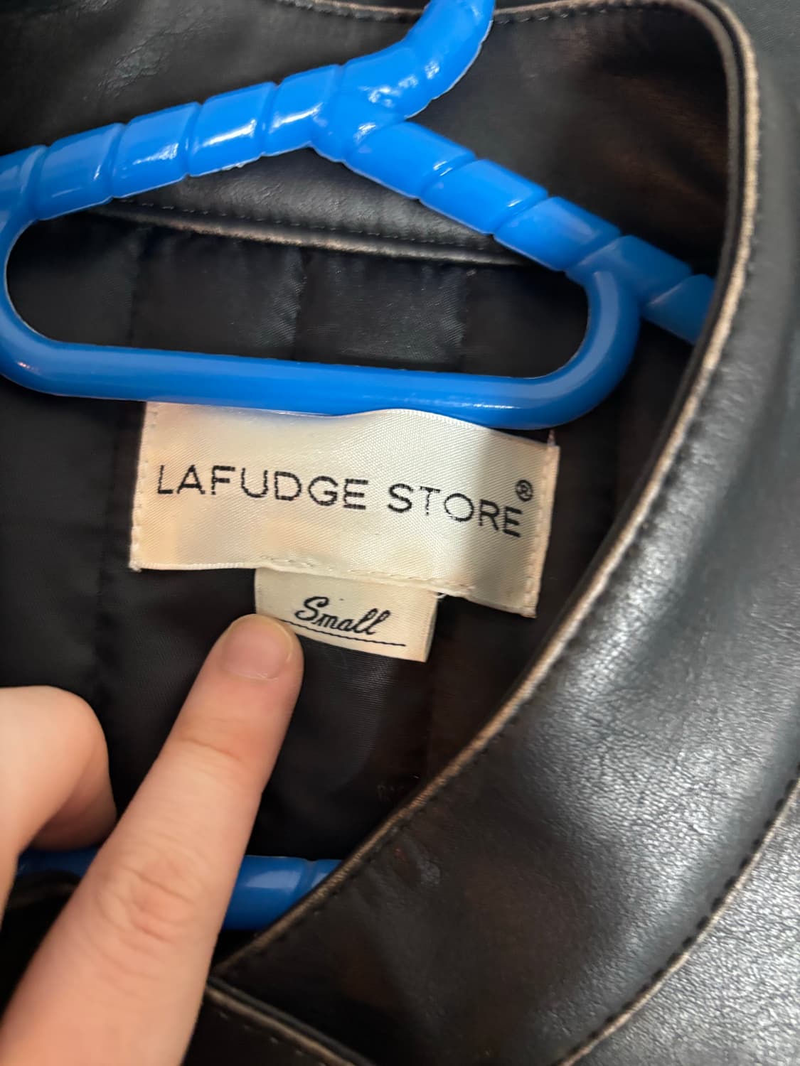 라퍼지스토어 레더자켓 상품이미지2