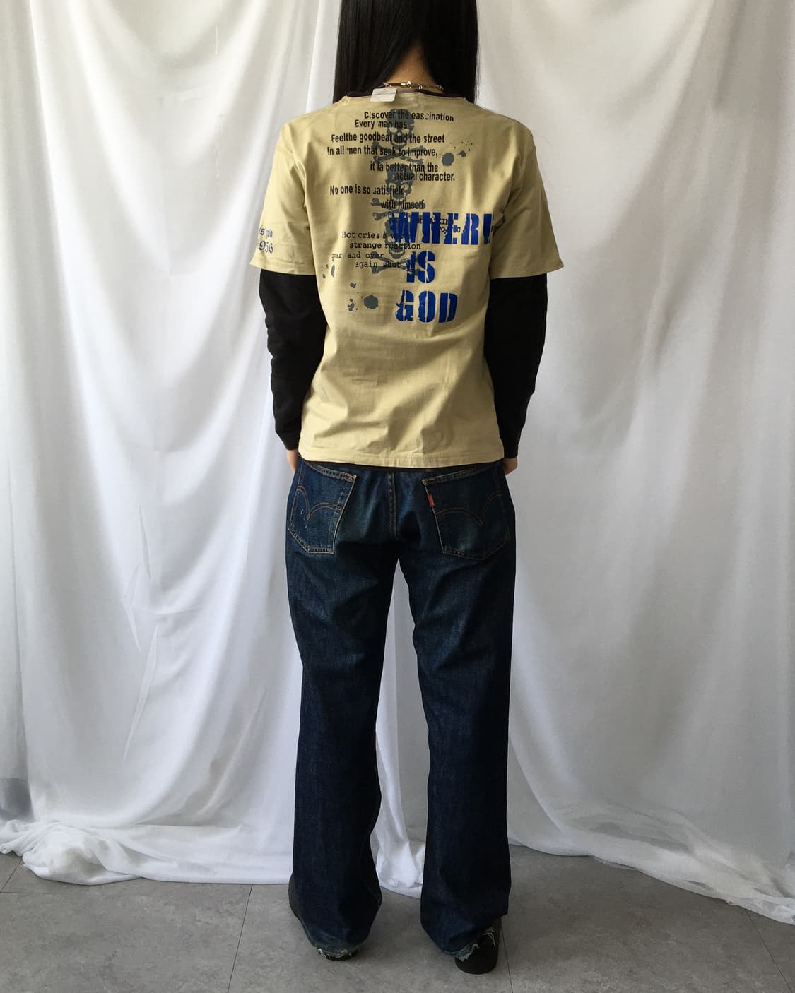 Layered t shirt sleeve 상품이미지10