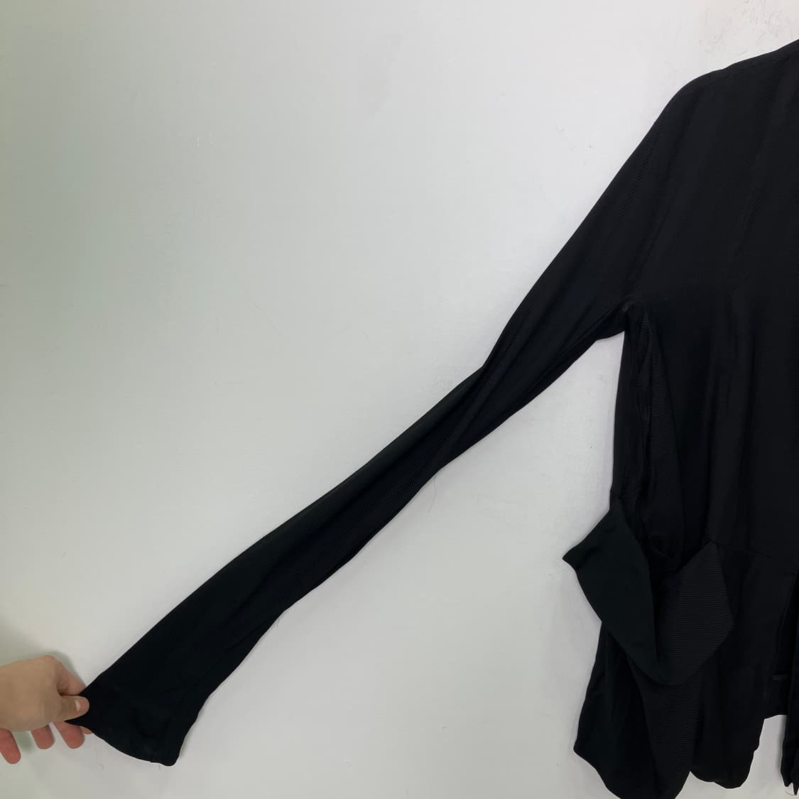 마르니 블랙 노카라 포켓 집업 자켓 38 상품이미지7