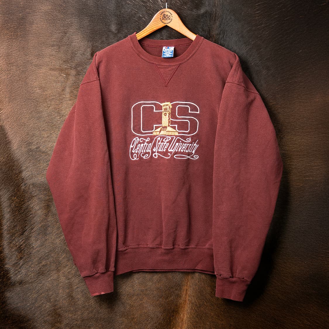 [XXL] 90s~ 챔피언 센트럴 스테이트 유니버시티 스웻셔츠  상품이미지1