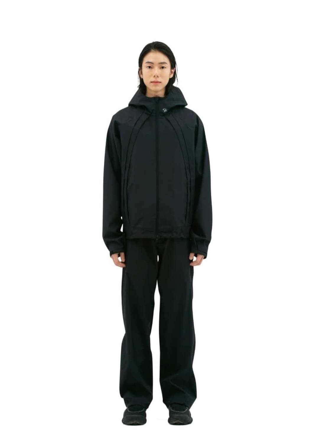 산산기어 22fw 바람막이 블랙 2사이즈 상품이미지5