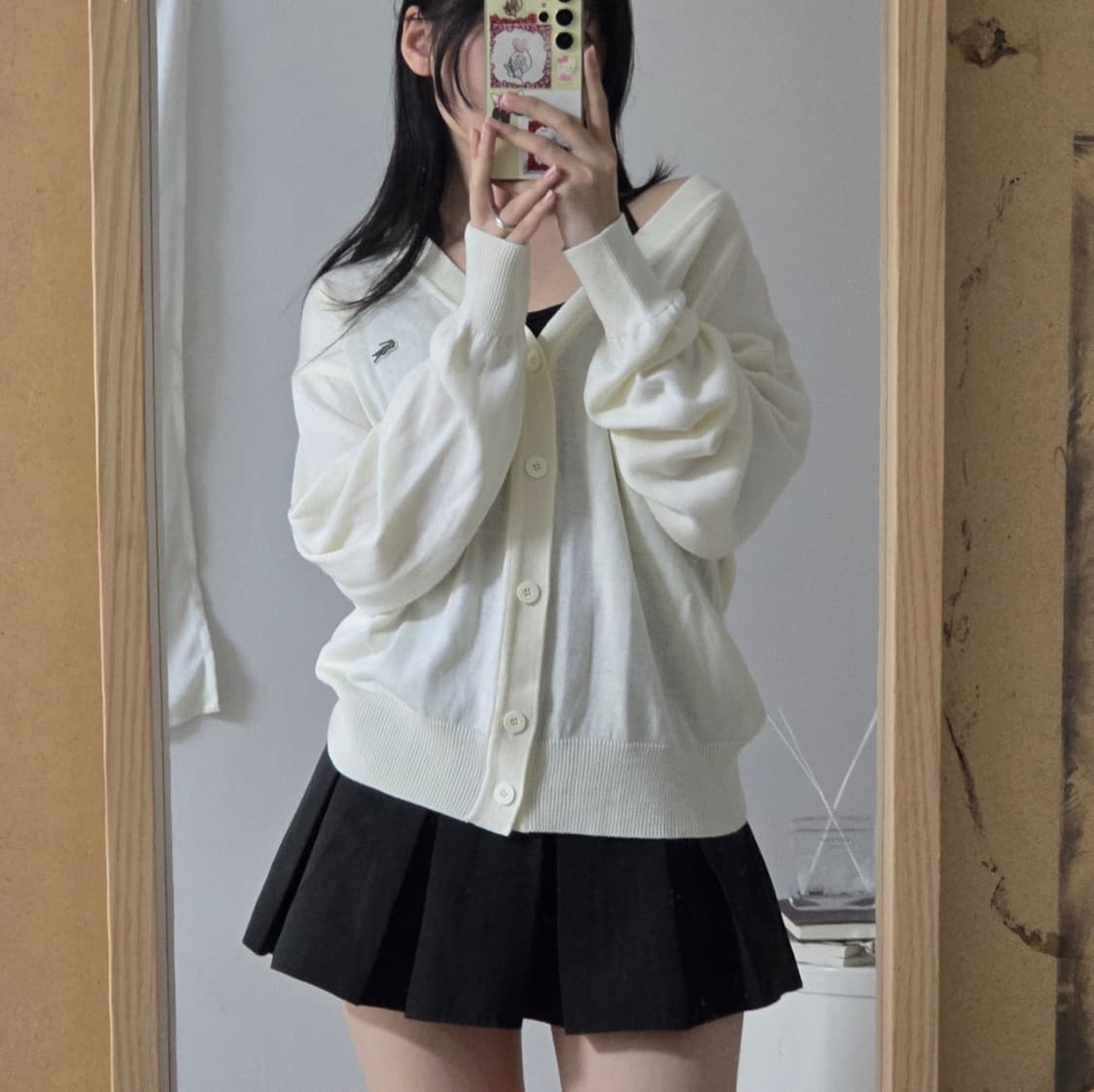 라코스테 가디건 S~M 상품이미지2