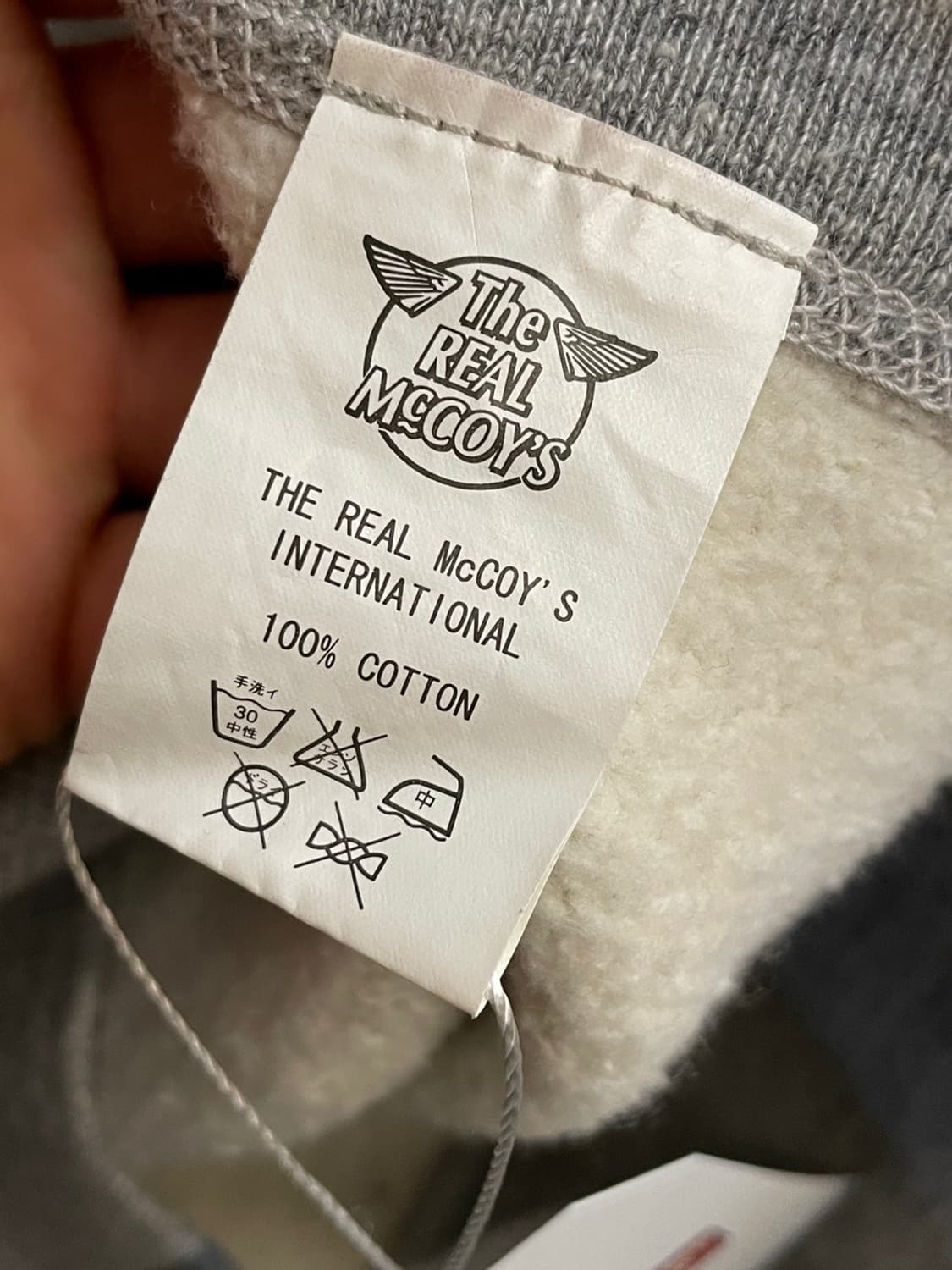 리얼맥코이 SS282 맨투맨 상품이미지5