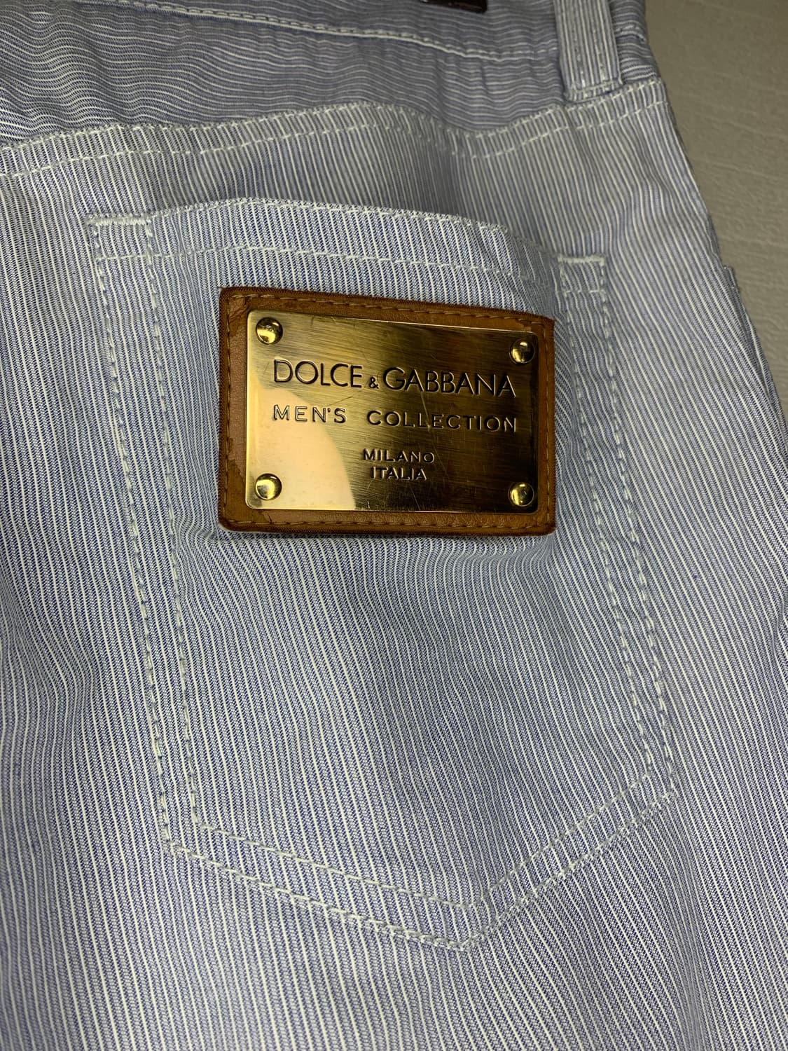 돌체앤가바나 스트라이프 바지 46 상품이미지3