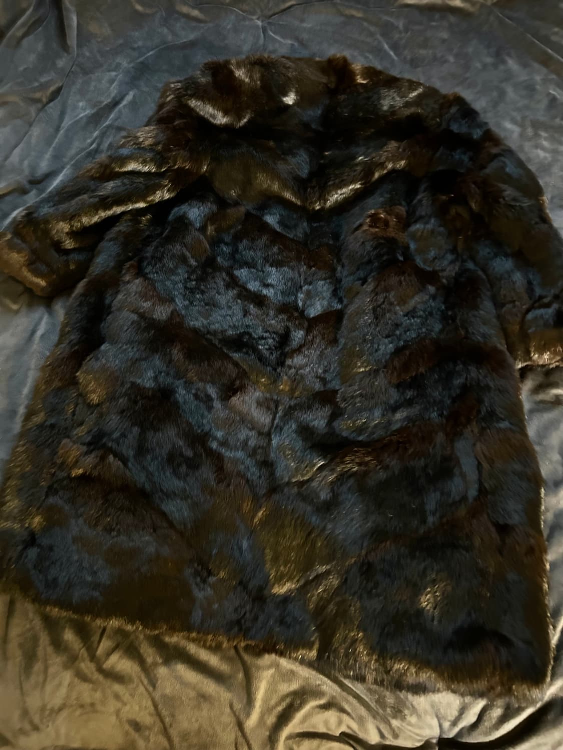 Fox Fur Over Fit Coat 상품이미지4