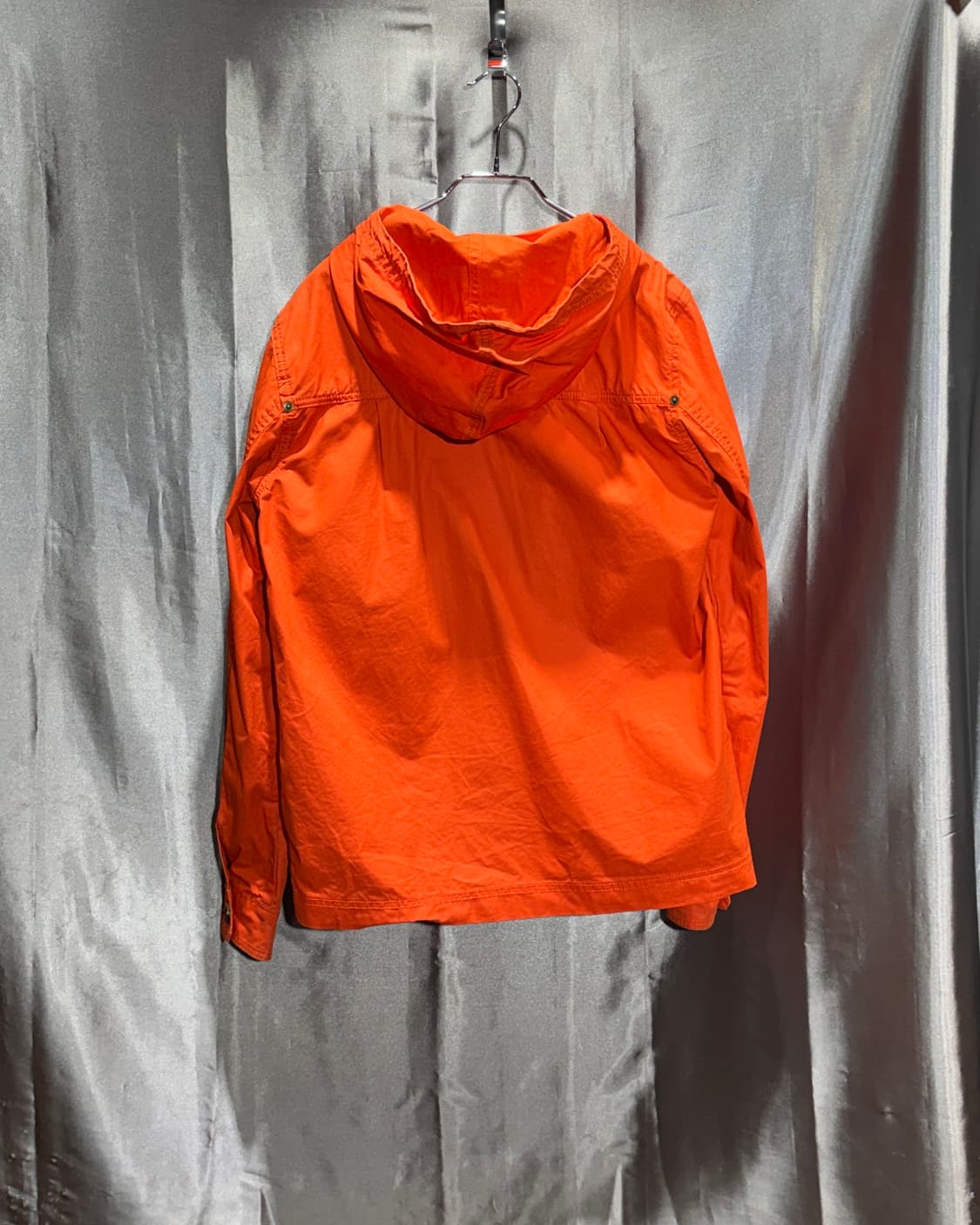 M 아디다스 파이어버드 오렌지 코튼 야상 후드집업  상품이미지3