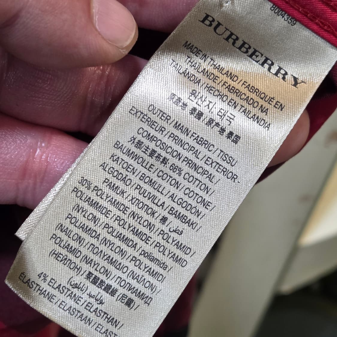 버버리 런던 체크 셔츠 상품이미지6