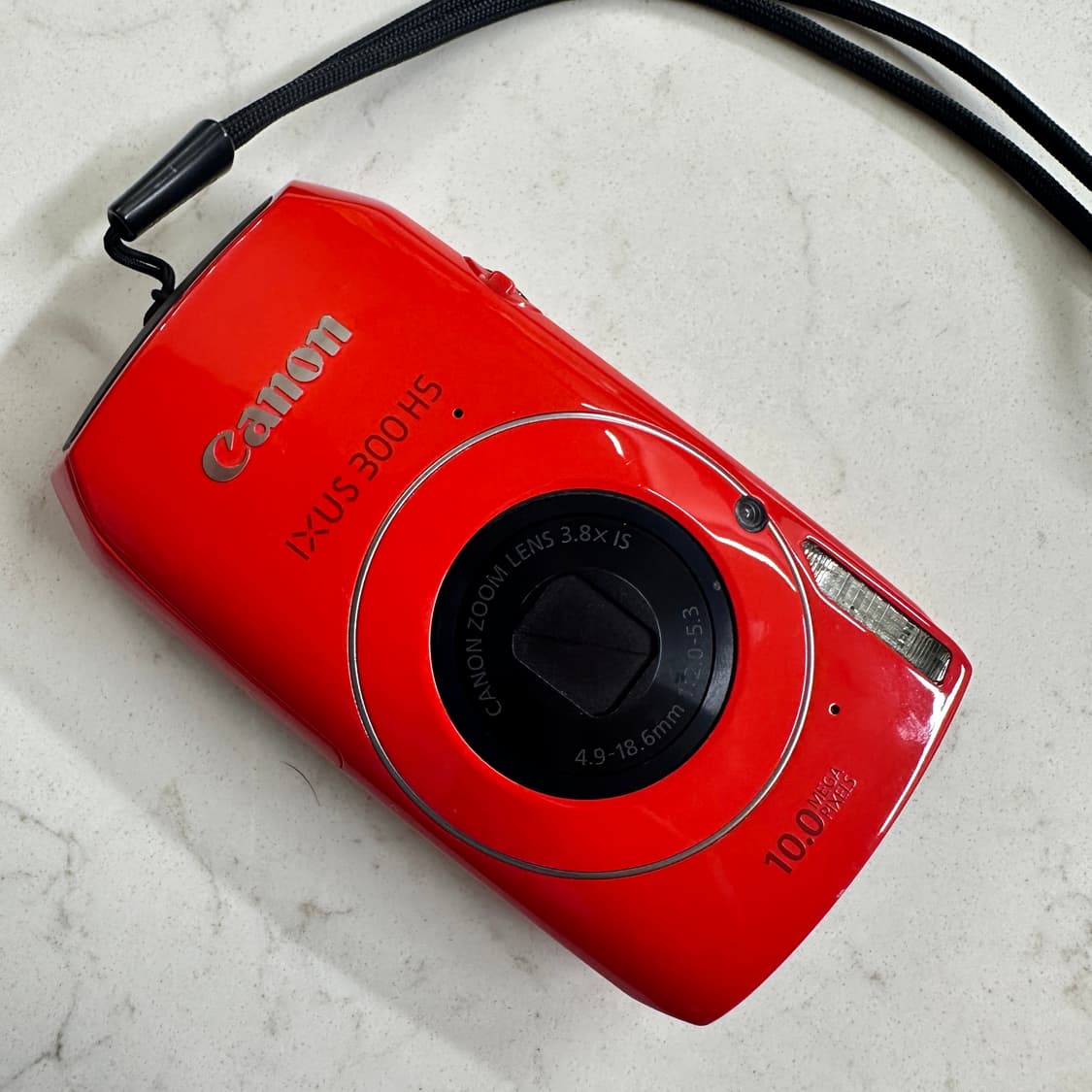 📷 캐논 Canon IXUS 300 HS 레드 디카 (정상작동) 상품이미지2