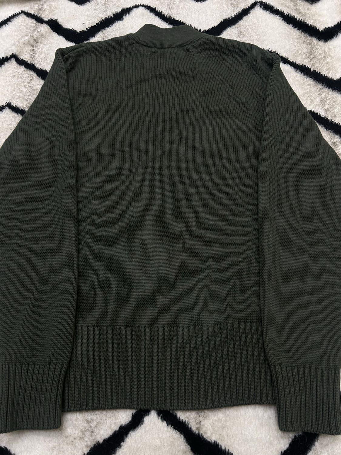 [M]유니폼브릿지 니트/카키 상품이미지3