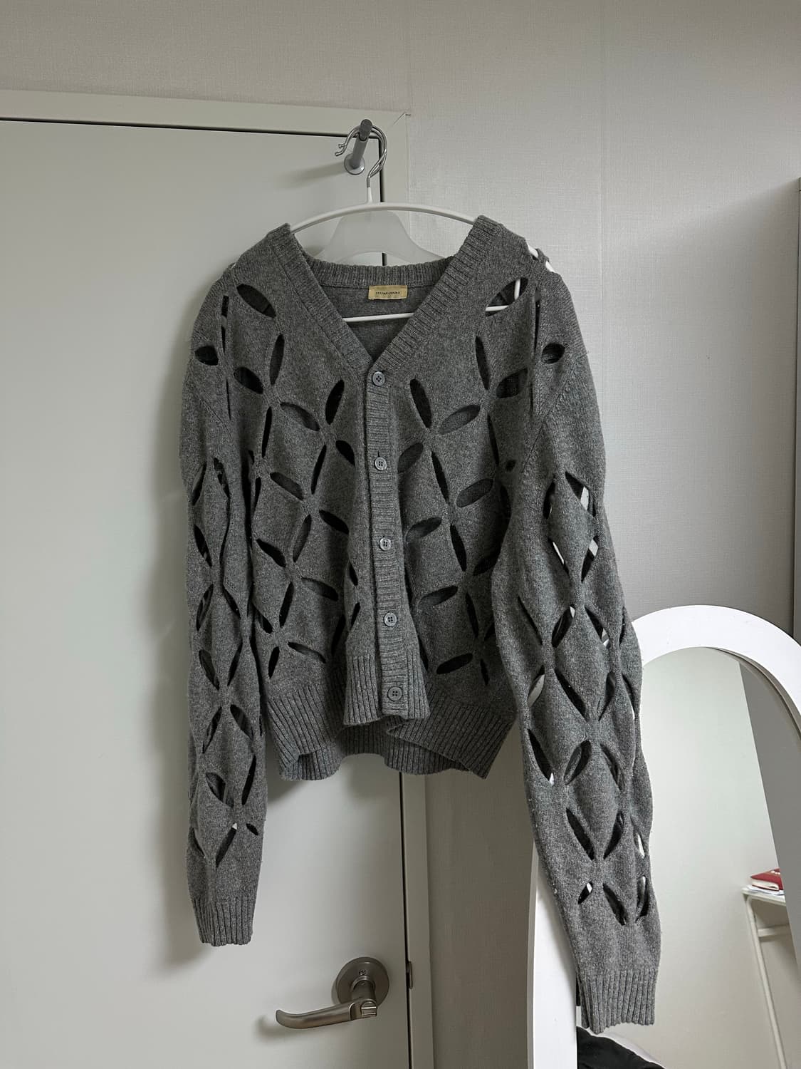 스테판쿡 슬레쉬 가디건 상품이미지1