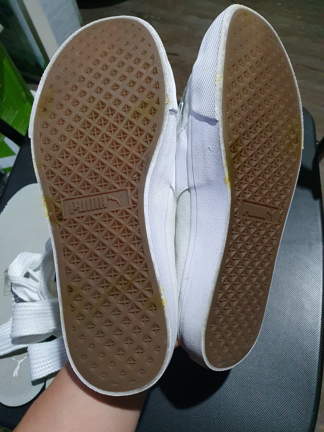 퓨마 화이트 뮬 슬립온 235mm 상품이미지7