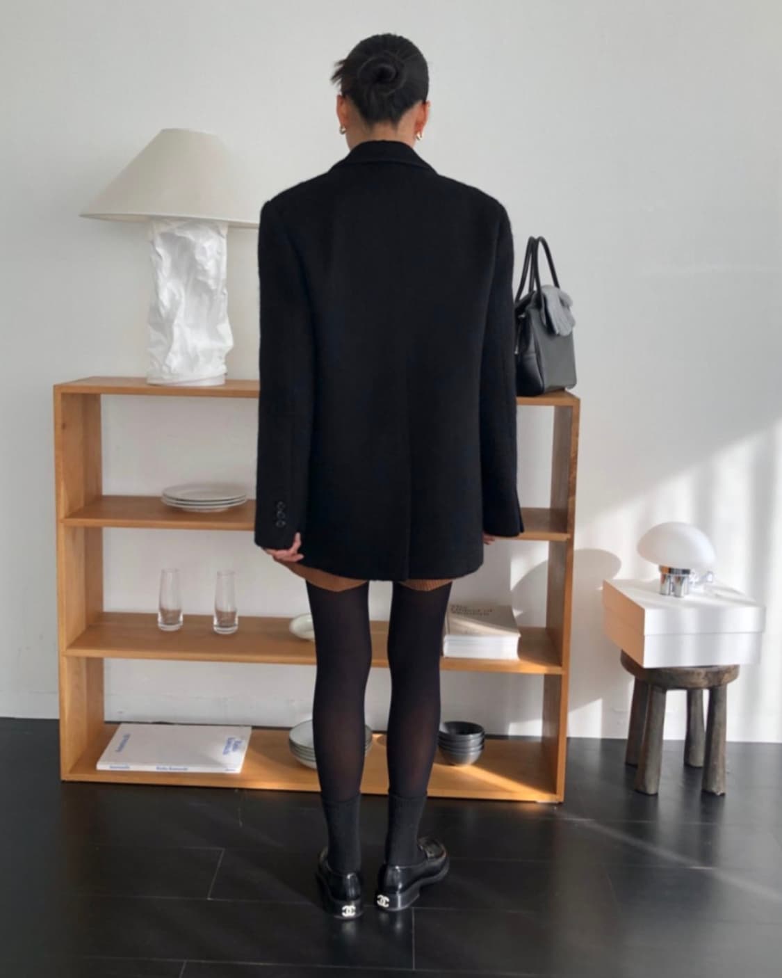 새상품)언더스탠딩 울 모헤어 헤어리 자켓.부클자켓. 상품이미지9