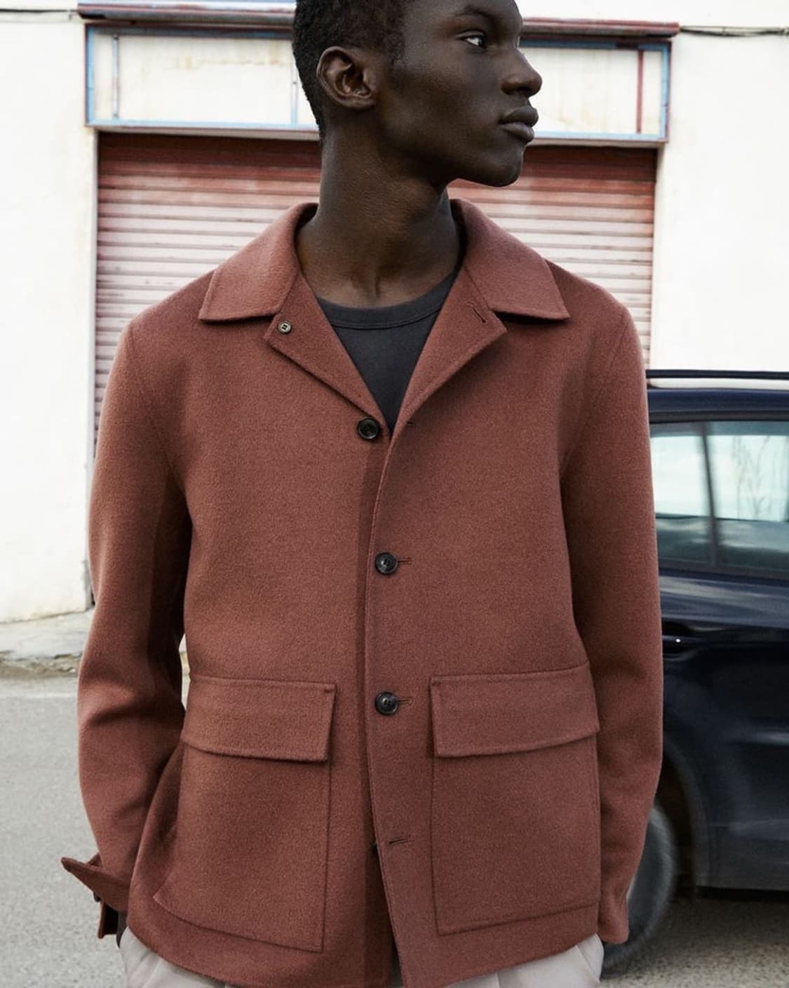 [코스] COS 남성 유틸리티 싱글 자켓  상품이미지1