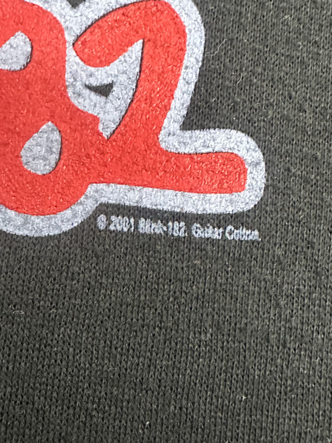 2001' Blink-182 앨범 투어 머쳔다이즈 후디 L 상품이미지4