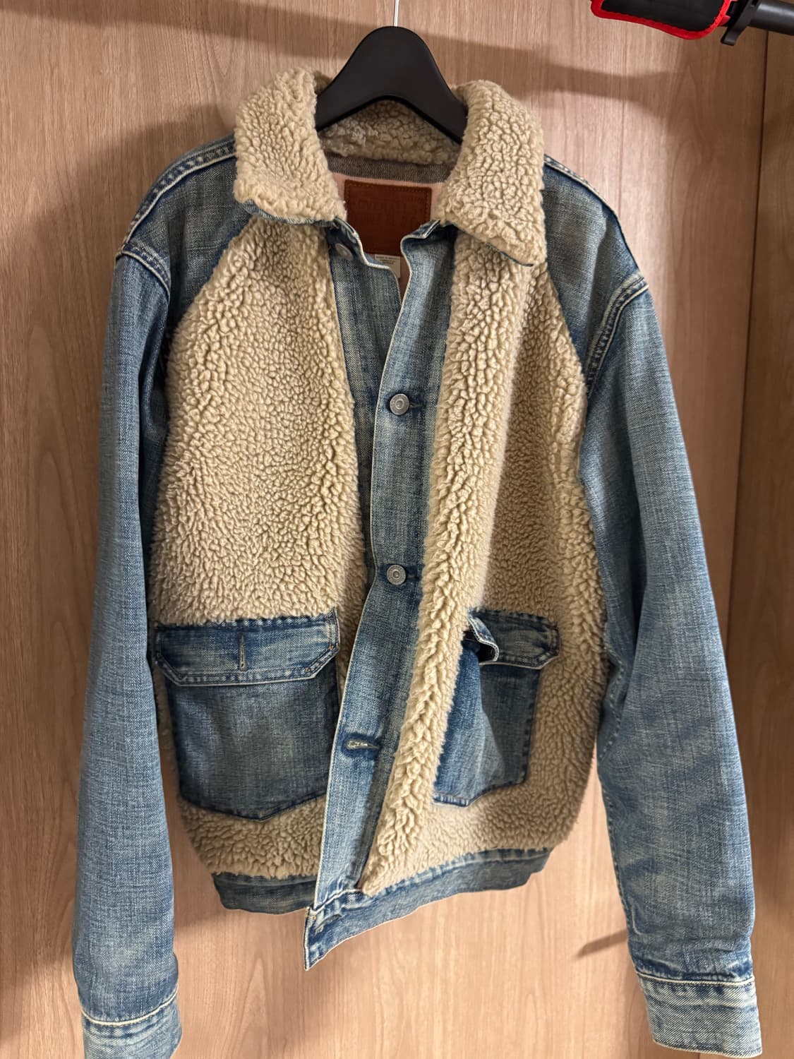 더블알엘(RRL) 그리즐리 패널 데님 재킷 M사이즈 상품이미지2