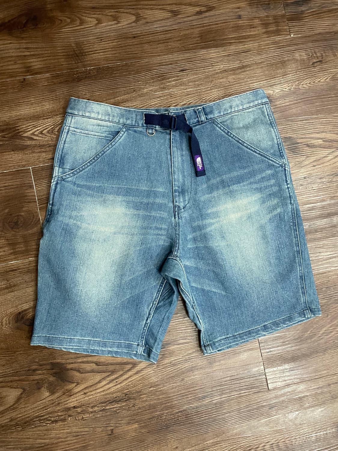 노스페이스 퍼플라벨 데님 쇼츠 상품이미지1