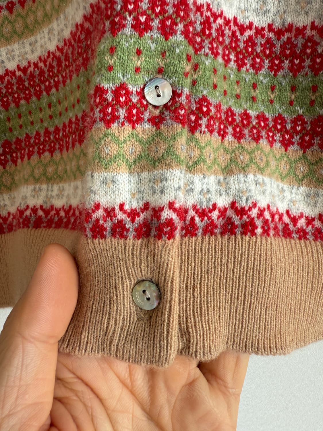 시엔느(sienne) 울&캐시미어 가디건(택 달린 제품) 상품이미지4