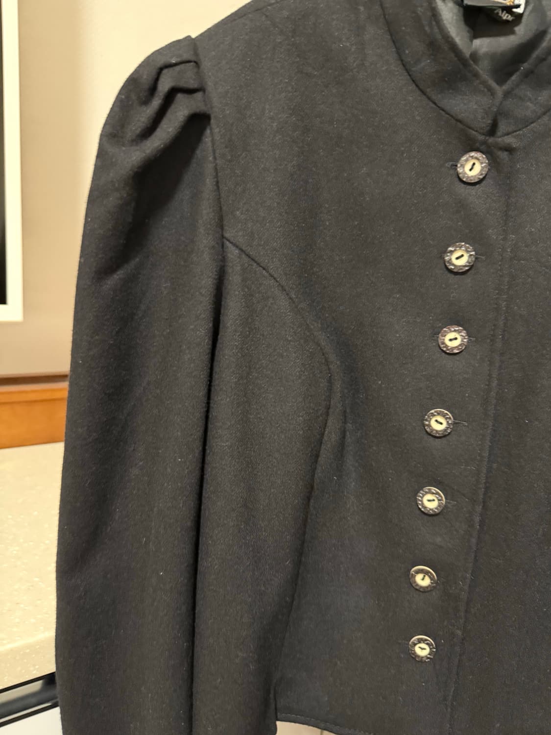 오스트리아 (Austria)빈티지 울 자켓 / 클래식 블랙 상품이미지2