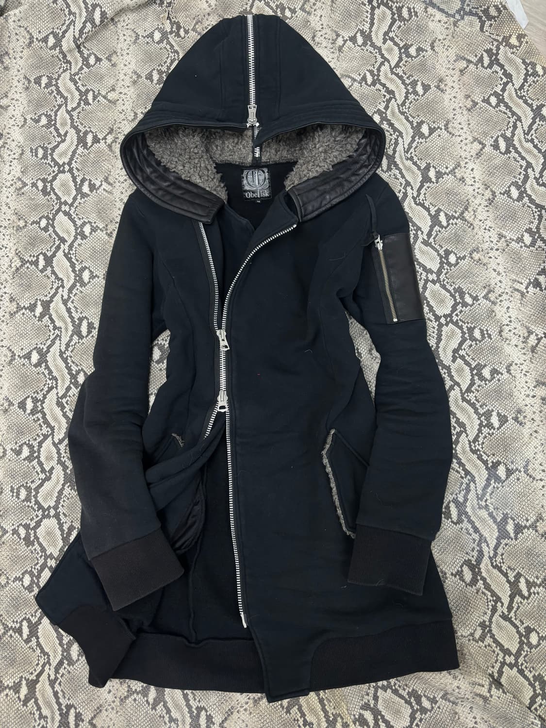 [Obelisk]2000s Archive Over-Zip Hoodie P 상품이미지7