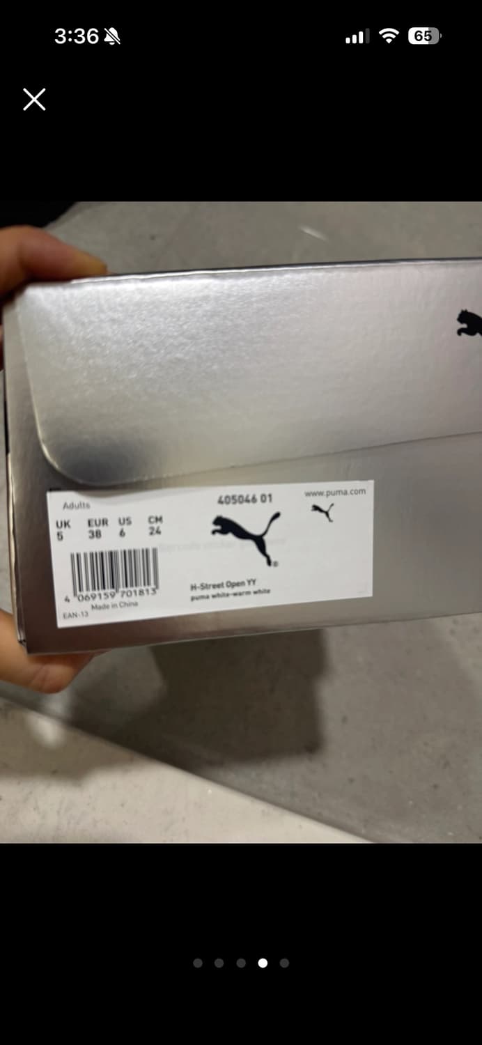 (240) 푸마 x 오픈 Yy 에이치-스트리트 웜화이트 상품이미지4