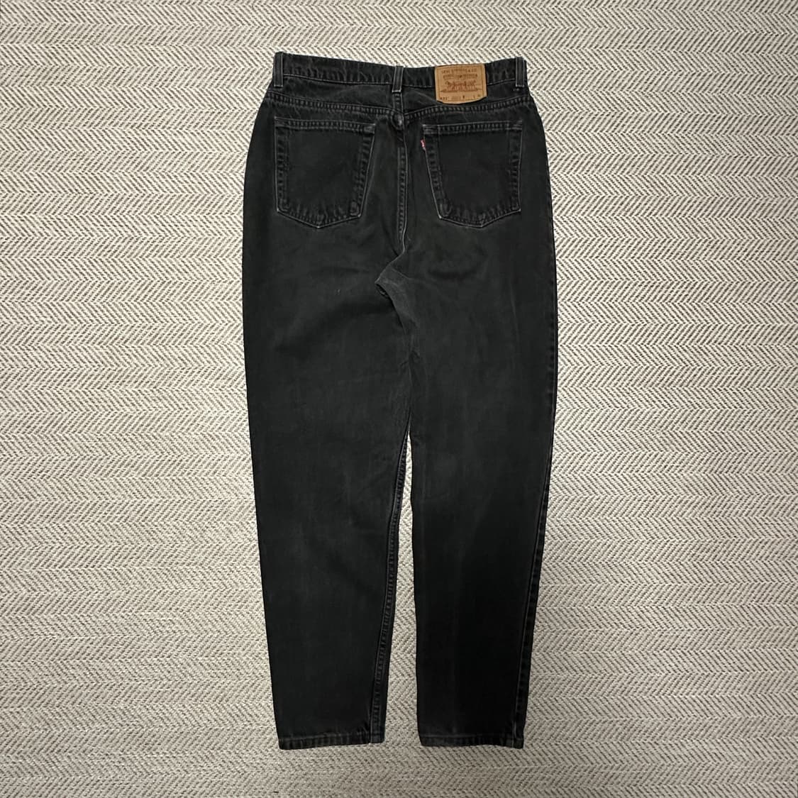 LEVI'S 521 90's usa made black denim 상품이미지2