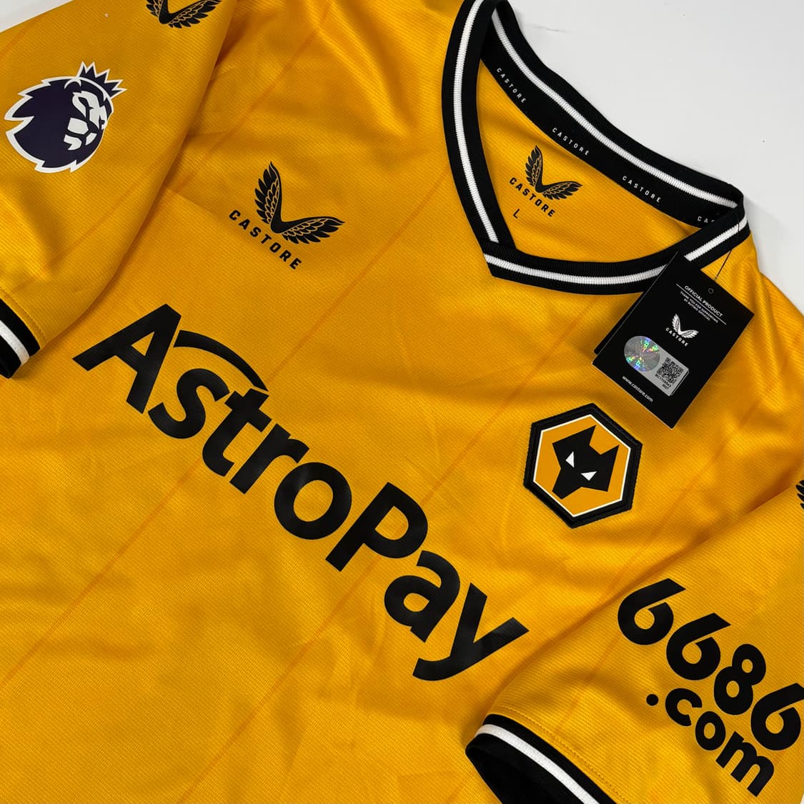 새상품 캐스토어 23 24 울버햄튼 홈 황희찬 유니폼  상품이미지3