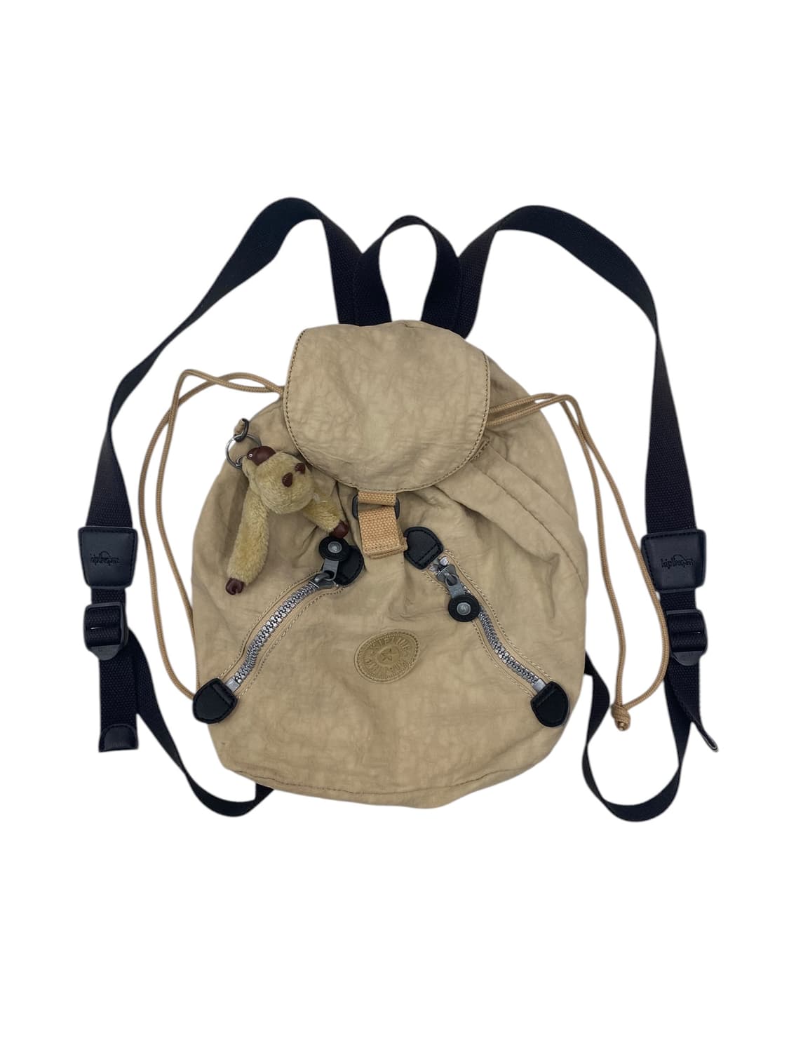 키플링 y2k 연베이지 보부상 백팩 상품이미지1