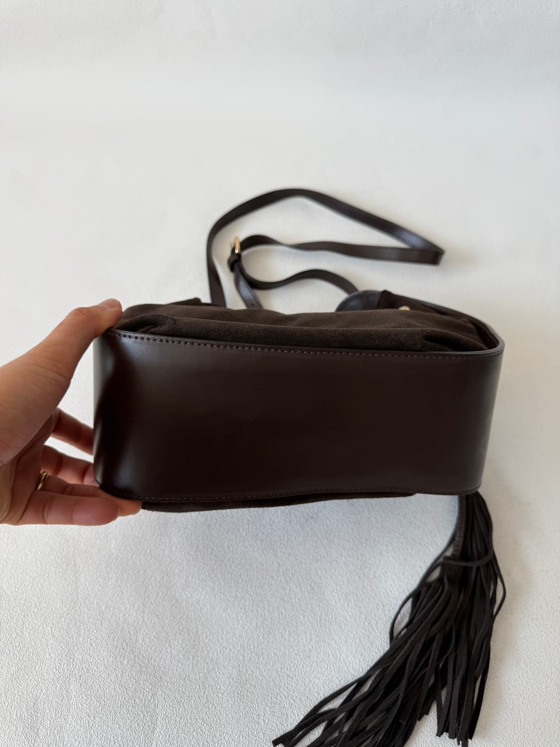 LE CAMP 레더&스웨이드 크로스백(ITALY) 상품이미지5