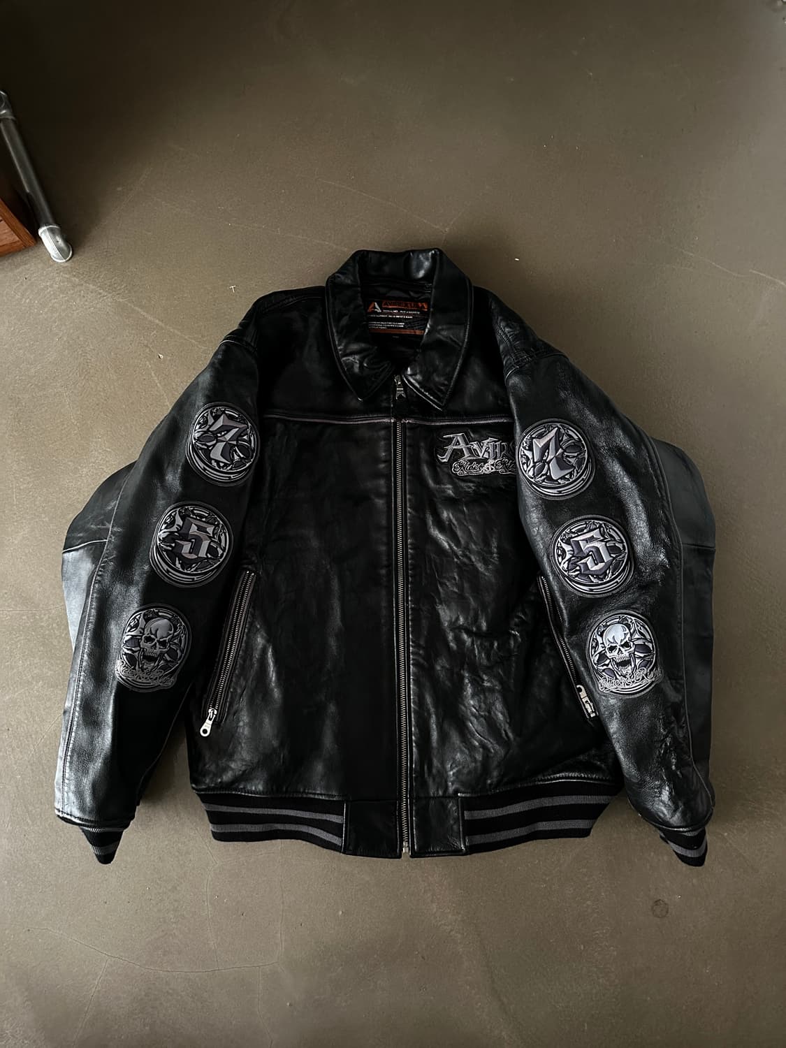 아비렉스 avirex riders king 레더 자켓 상품이미지1