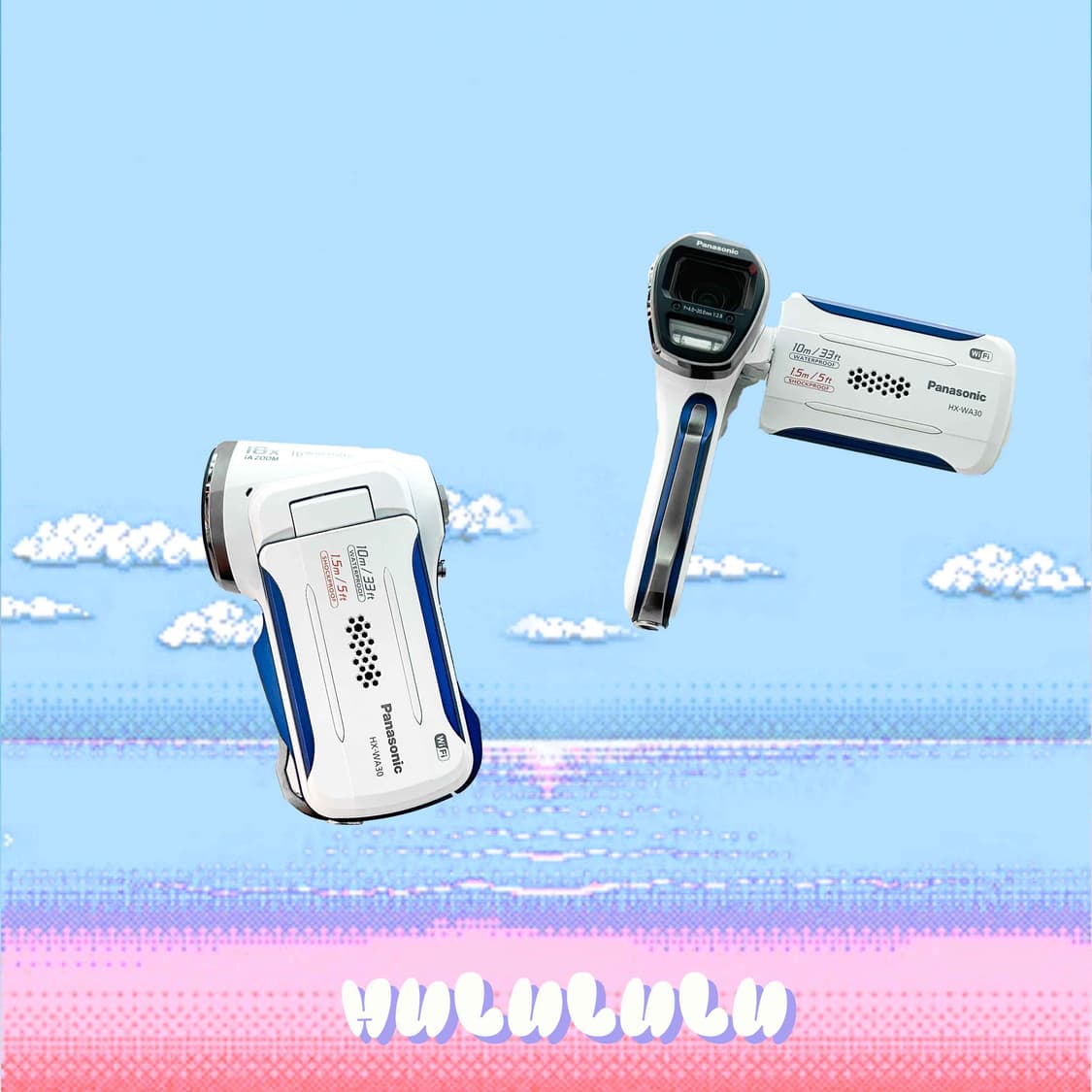 (건담)파나소닉 HX-WA30 건담 레트로 캠코더 상품이미지1