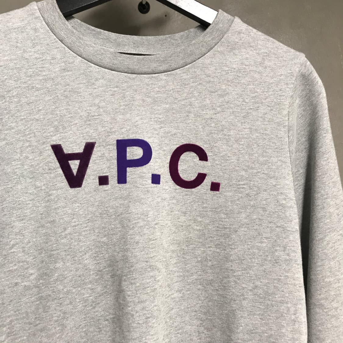 APC 아페쎄 맨투맨 그레이 L(W) 상품이미지4