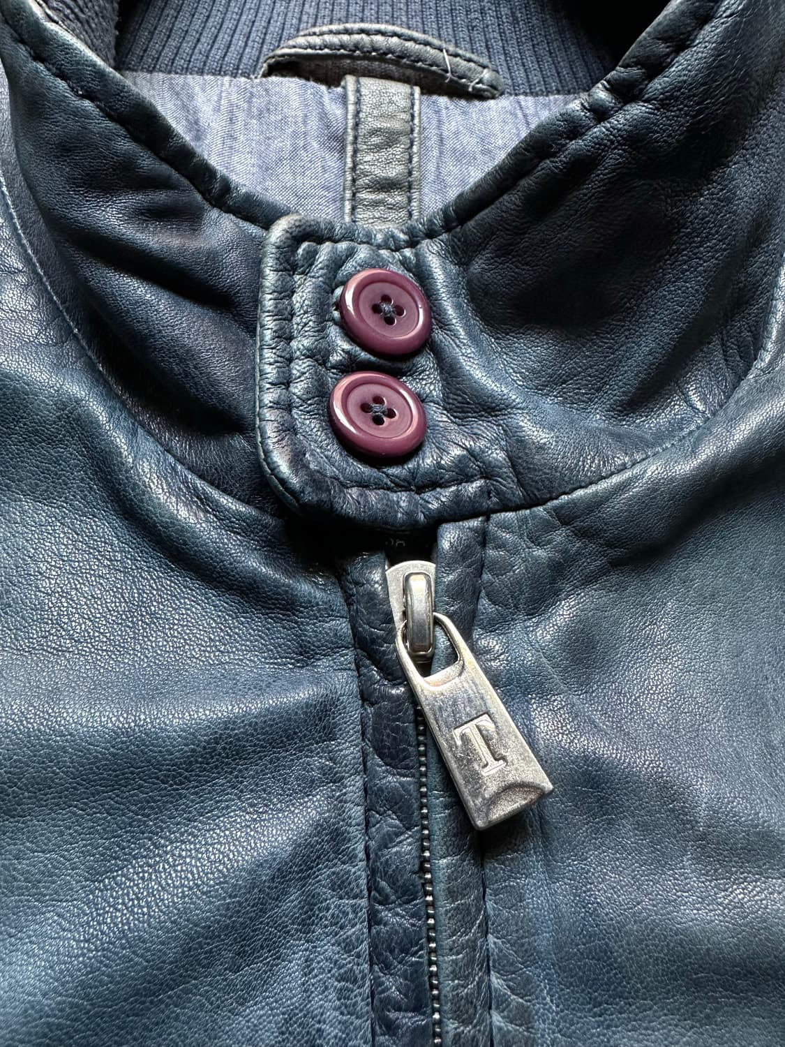 TORRAS 램스킨 블루종 가죽 자켓 EUR 54 [XL] 상품이미지2