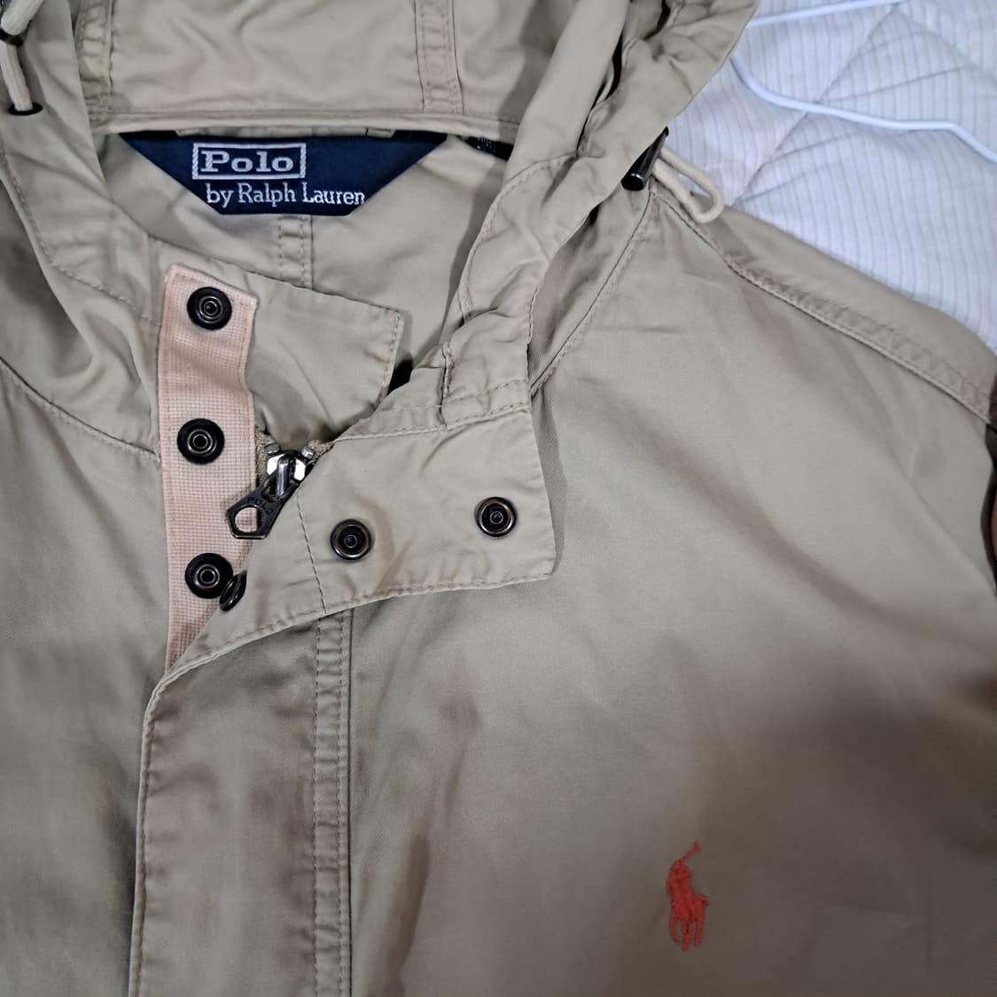 빈티지 폴로 코튼 후드 자켓 상품이미지2