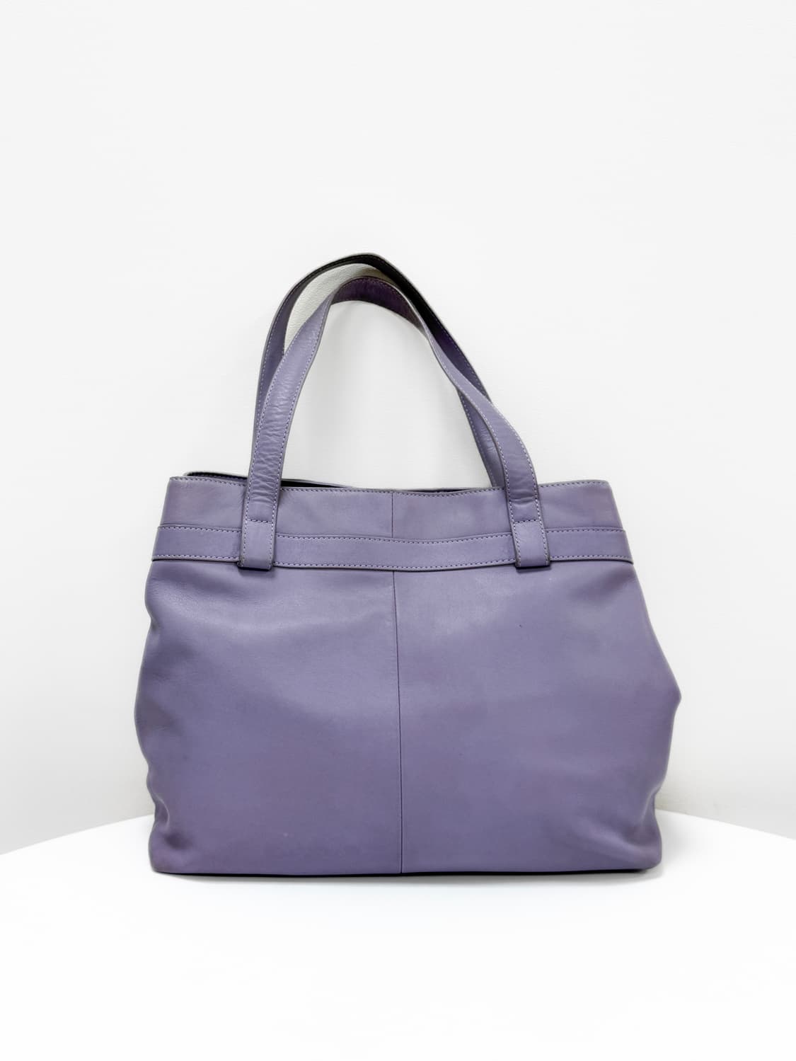 아이그너 라일락 카프스킨 보우 토트 & 숄더백 상품이미지3