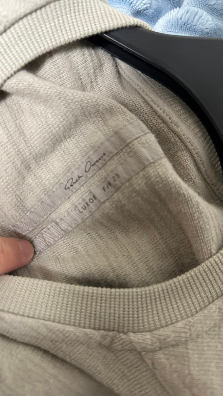 릭오웬스 게스크루넥 L 상품이미지3